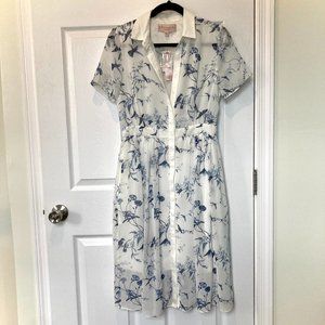 Philosophy Dresses - Collared Midi Dress, Size 4 **NWT**